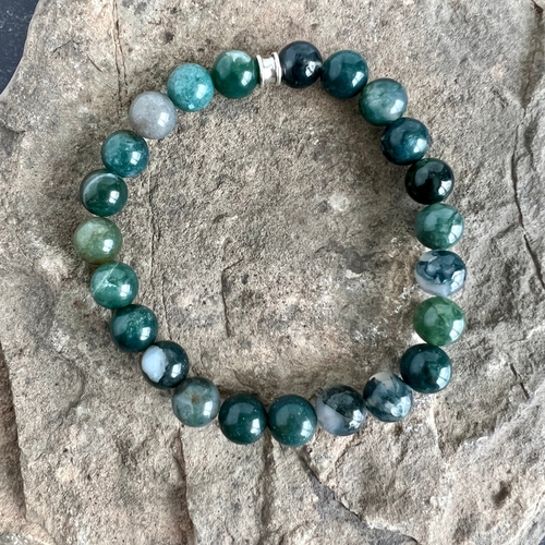 Moss Agate Bracelet