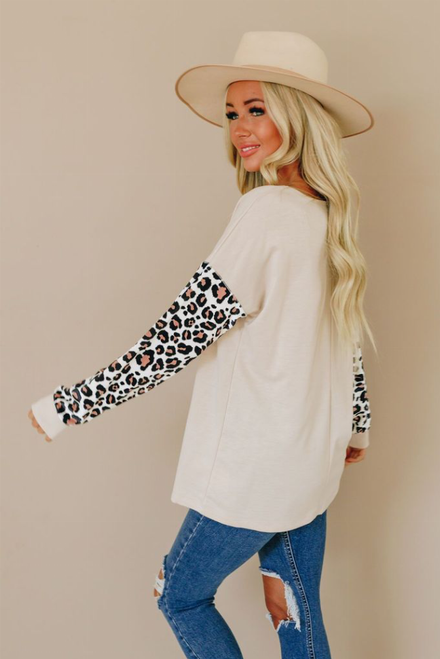 Fall Feelings Leopard Top