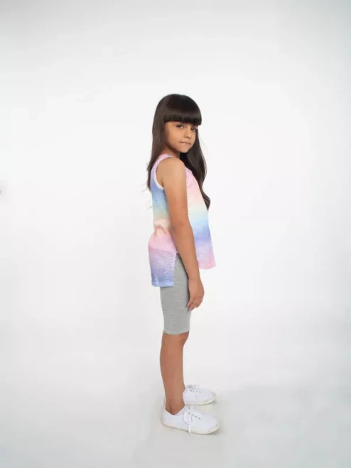 Ombre Rainbow Tank Tunic