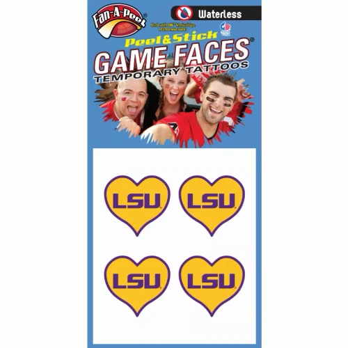 Waterless Peel & Stick Temporary Tattoos Fan-A-Peel / Gamesfaces