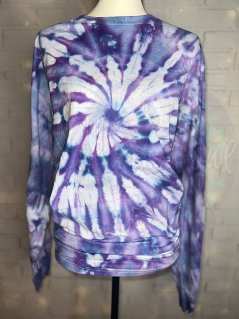 Lapis on Neptune Ice Dyed Long Sleeve Tee