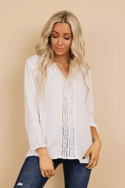 Spears Swiss Dot Shirt
