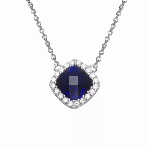 Collette Z CZ & SAPH NECKLACE