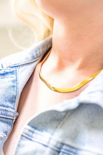 Kayden Herringbone Necklace