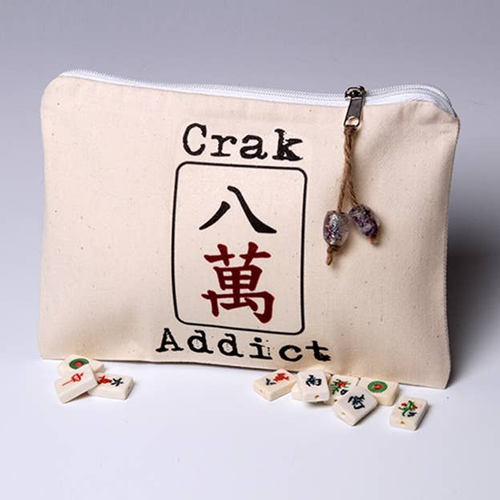 Crak Addict Mah Jongg Pouch