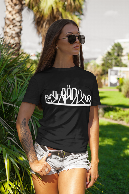 Skyline Tee with White Skyline