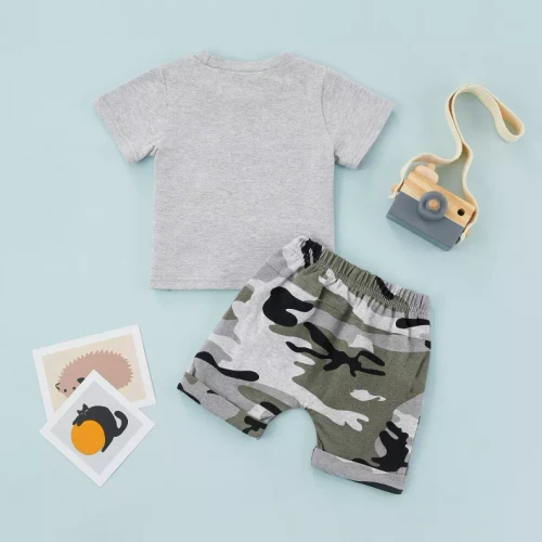 Camo Short Set
