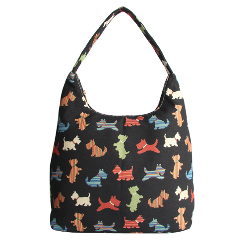 Scottie Dog Hobo Handbag Shoulder Bag
