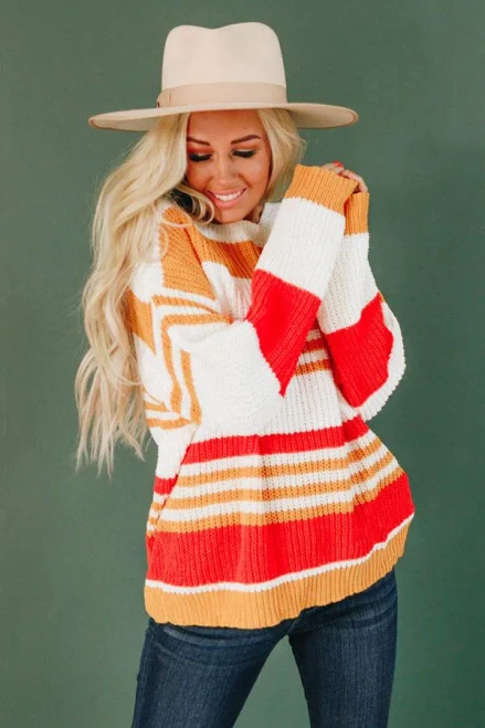 Henry Striped Knit Sweater