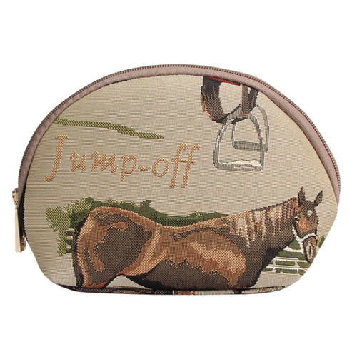 Horse Cosmetic Make Up Bag