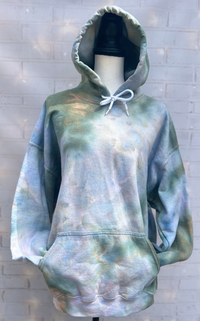 Ice Dyed Tie Dye Hoodie