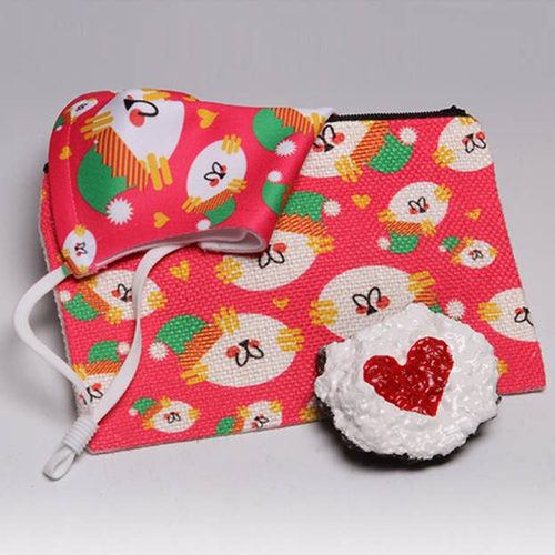 Meowy Christmas  Holiday Pouch
