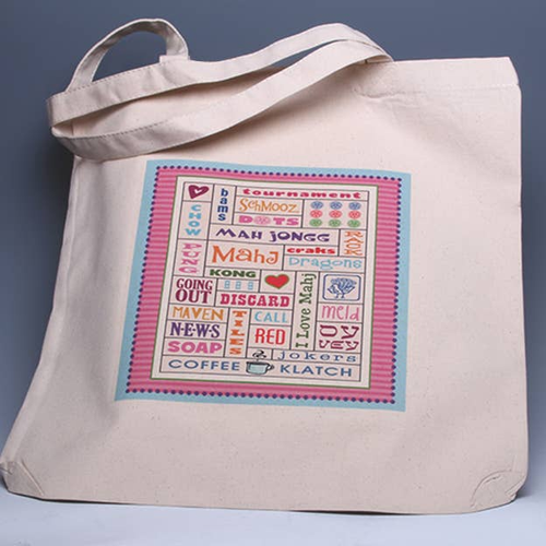 Mah Jongg Tote Bag - Heavyweight