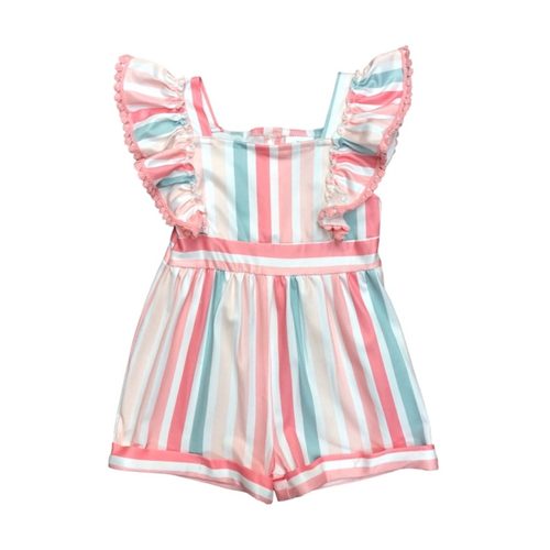 Pastel Striped Romper
