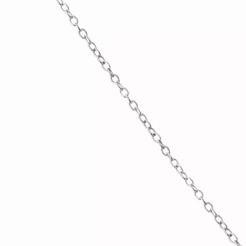 Collette Z Sterling Silver Cubic Zirconia Round Classic Necklace
