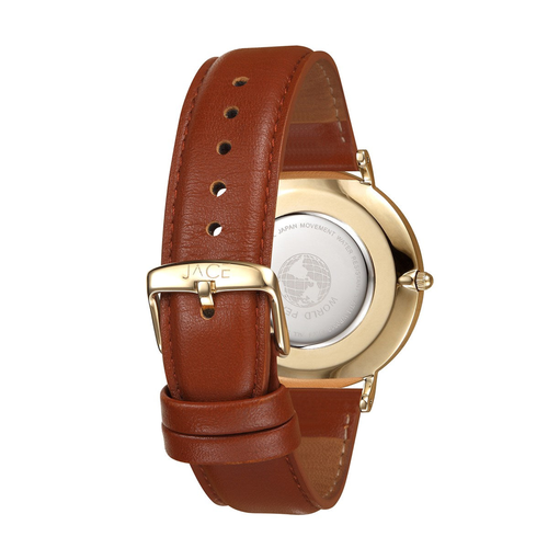 "HAVANA" MENS LEATHER BAND WATCH
