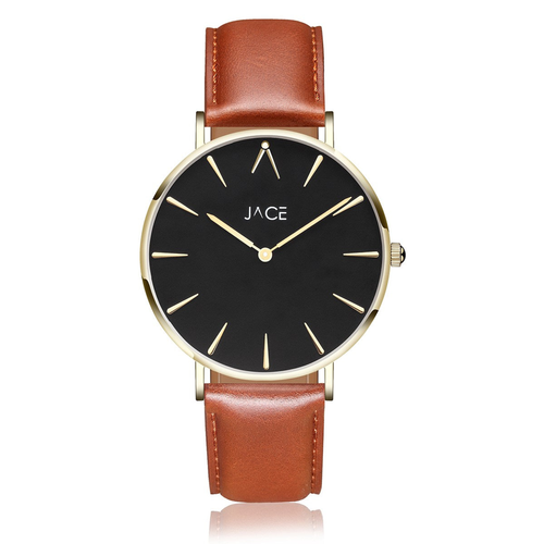 "HAVANA" MENS LEATHER BAND WATCH