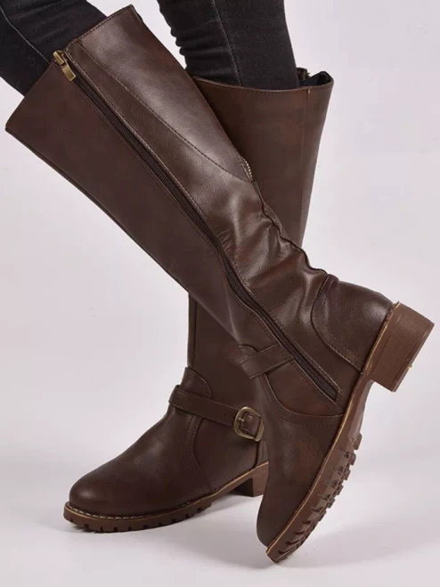 Women Flat high Knight Boots