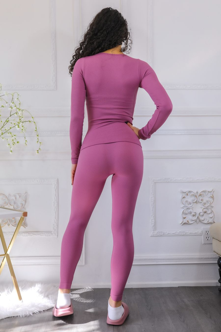 Made For Me Ribbed Seamless Lounge Set