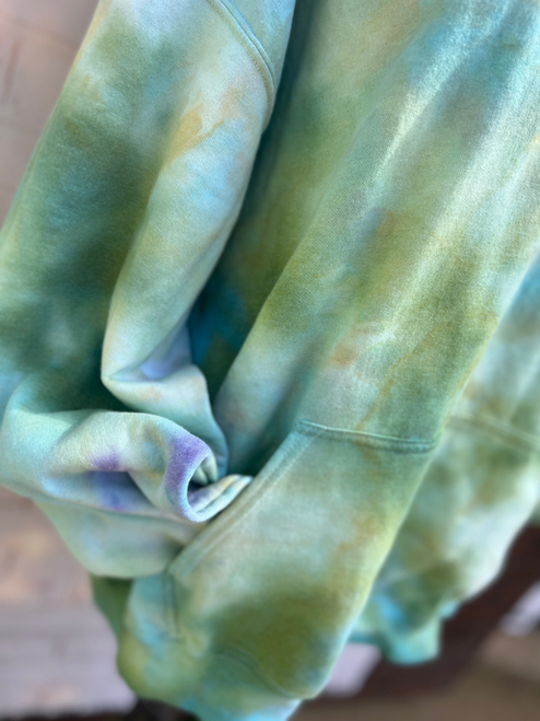 Ice Dyed Tie Dye Hoodie
