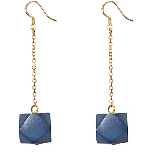 Geo Drop Earring