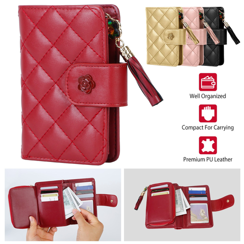 Women Wallet PU Leather Lady Clutch Case