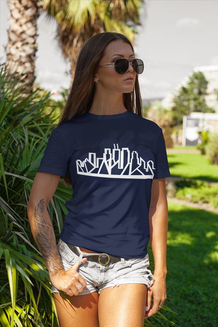 Skyline Tee with White Skyline