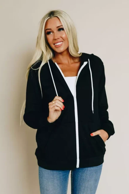 Wander the World Zip Up Jacket