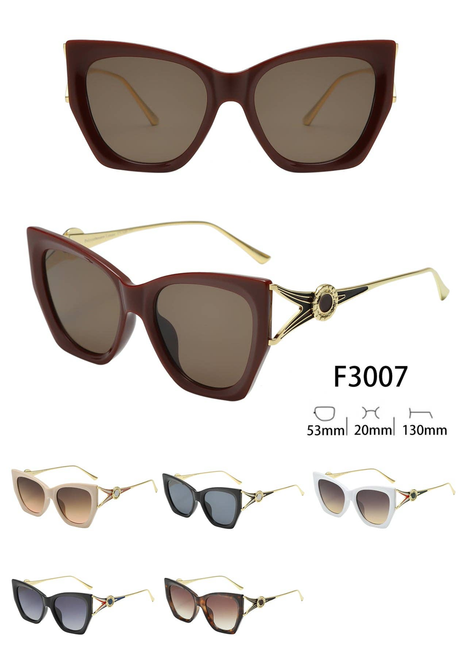 Large Cateye Design with Design Arm