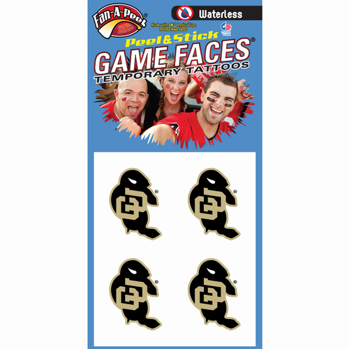 Waterless Peel & Stick Temporary Tattoos Fan-A-Peel / Gamesfaces