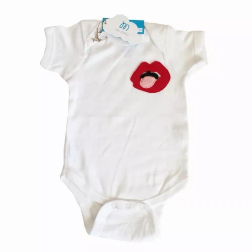 Baby Onesie - Lips - mi cielo x Donald Robertson