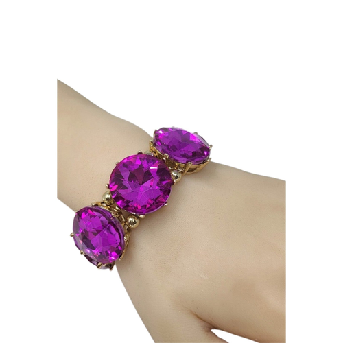 Rhinestone Flexible Bracelet