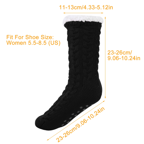 Winter Slipper Socks Winter Warm Fluffy Grip Floor Socks 