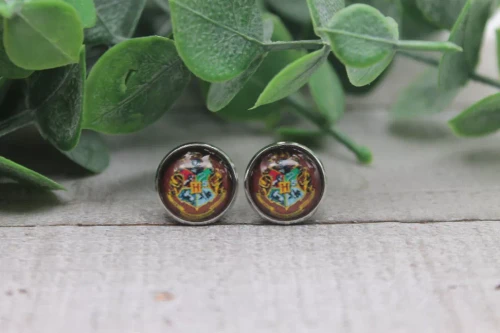 HP  Glass Stud Earrings