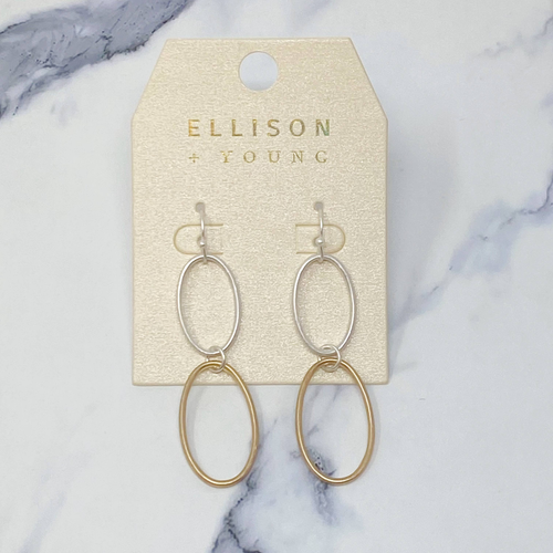 Ring Drop Dangle Earrings