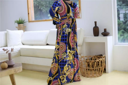 Jubah Stylish Kaftan Maxi Dress