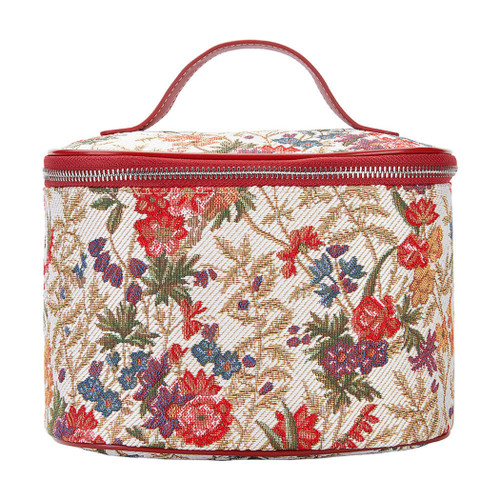 Flower Meadow Toiletry Vanity Travel Bag