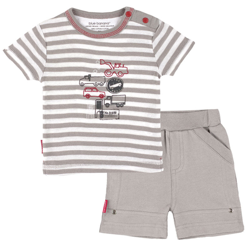 Tshirt & French Terry Short Set  Dash 213