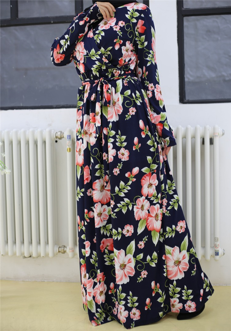 Jubah Stylish Kaftan Maxi Dress