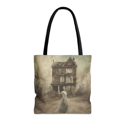 Gothic Inspired - Faded Memories - Tote Bags by Fantasia Moon 