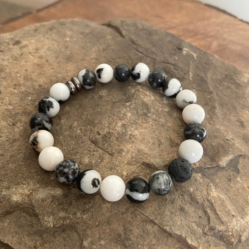 Zebra Jasper Bracelet