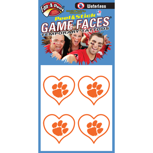 Waterless Peel & Stick Temporary Tattoos Fan-A-Peel / Gamesfaces