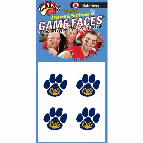 Waterless Peel & Stick Temporary Tattoos Fan-A-Peel / Gamesfaces