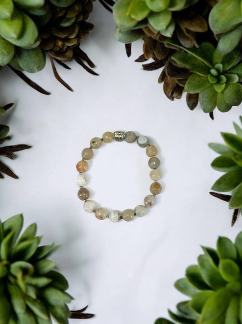 Agate Stretchy Bracelet 