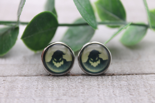 Oogie || Glass Stud Earrings || Hypoallergenic