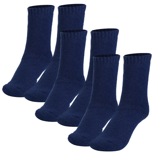 3 Pairs Men Warm Wool Socks Soft Cozy Winter Thermal Socks 