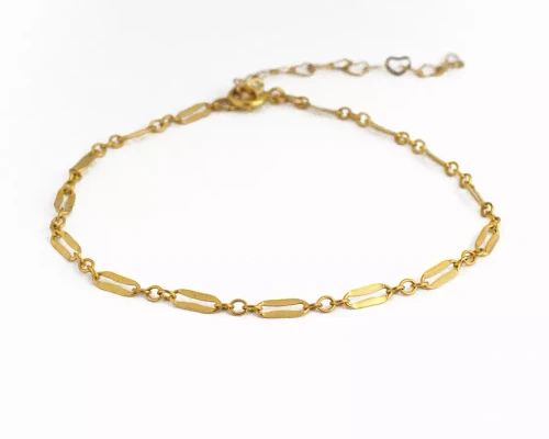 Lace Chain Gold Filled Bracelet