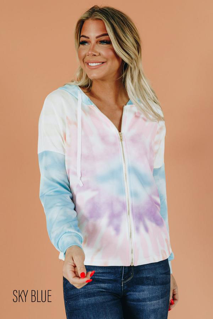 Must Be Love Tie Dye Jacket
