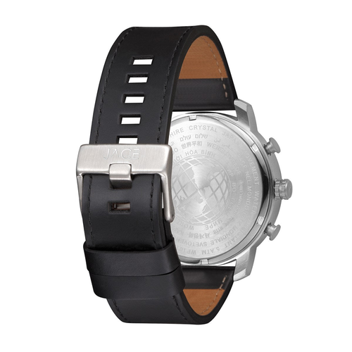 "CORDOBA" MENS LEATHER BAND CHRONOGRAPH WATCH