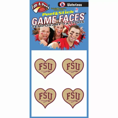 Waterless Peel & Stick Temporary Tattoos Fan-A-Peel / Gamesfaces